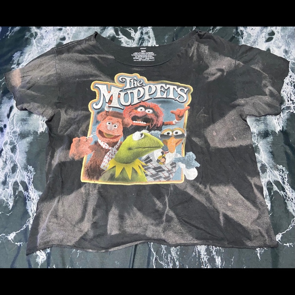 Disney’s The Muppets Tie Dye Crop Top